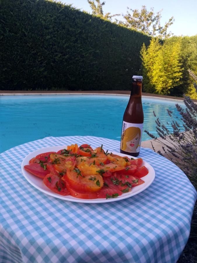 Les Bessonnes Bed & Breakfast Saint-Georges-Haute-Ville ภายนอก รูปภาพ